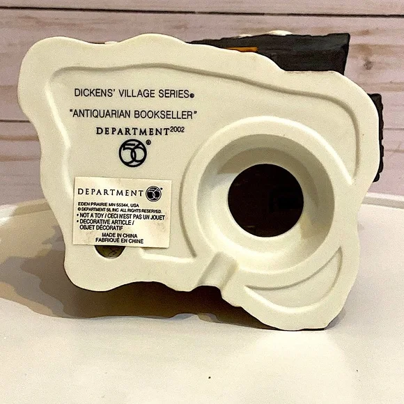 DEPARTMENT 56 - Antiquarian Bookseller - Heritage Village - Dickens Village - Picture 7 of 11